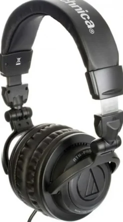 Outlet Audio Technica ATH Pro 500 Headphones (Black)