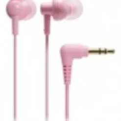 Clearance Audio Technica ATHCKF300PK In-Ear Headphones, Pink