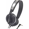 Online Audio Technica -HEADPHONES ATH-RE70BK Portable On-Ear Headphone Black