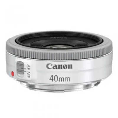 Outlet Canon EF 40mm f/2.8 STM Lens (White)
