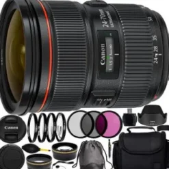 Best Canon EF 24-70mm f/2.8L II USM Lens Accessory Bundle