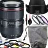 Fashion Canon EF 24-105mm f/4L IS II USM Deluxe Lens Bundle