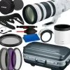 Discount Canon EF 200-400mm f/4L IS USM Extender 1.4x Lens - 5176B002 & Essential Accessory Bundle