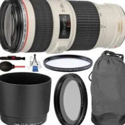 Fashion Canon EF 70-200mm f/4L IS USM Lens - 1258B002 with Starter Bundle