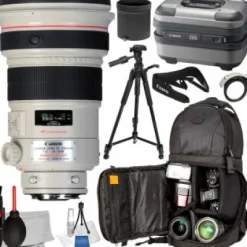 Fashion Canon EF 200mm f/2L IS USM Lens - 2297B002 with Advanced Accessory Bundle