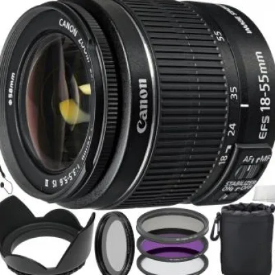 Hot Canon EF-S 18-55mm f/3.5-5.6 IS II Lens Bundle
