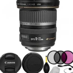 Online Canon EF-S 10-22mm f/3.5-4.5 USM Lens with Accessory Kit
