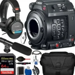Online Canon EOS C200 Cinema Camera (Body Only) (EF-Mount) and Accessory Bundle