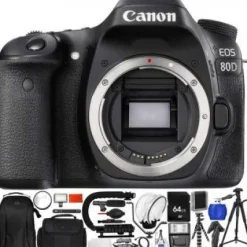 Online Canon EOS 80D DSLR Camera (Body Only) - Pro Bundle