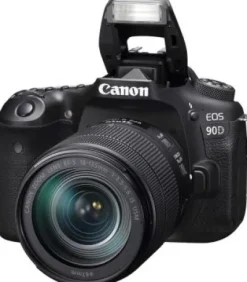 Outlet Canon EOS 90D DSLR Camera with 18-135mm & 75-300mm Lenses + Advanced Accessory Bundle: 100s Sling, SanDisk 64GB Extreme SDXC, 420-800mm f/8.3-16 Telephoto Zoom Lens & Much More (29pc Bundle)