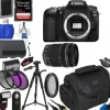 Sale Canon EOS 90D DSLR Camera with 18-135mm Lens - 3616C016 Essential Bundle