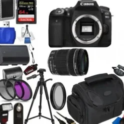 Sale Canon EOS 90D DSLR Camera with 18-135mm Lens - 3616C016 Essential Bundle