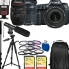 Hot Canon EOS 5D Mark IV DSLR Camera with EF 24-105mm IS STM Lens, Sigma 70-300mm Macro Lens and Accessory Bundle