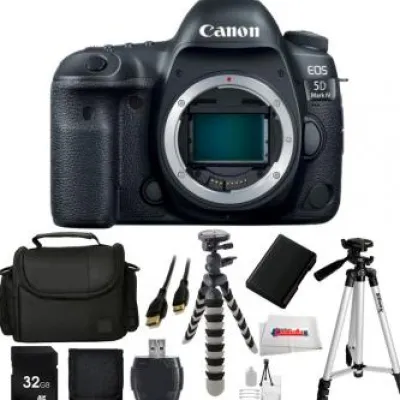 Sale Canon EOS 5D Mark IV DSLR Camera Body Bundle