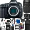 Sale Canon EOS 5D Mark IV DSLR Camera (Body Only)   EF 50mm Lens   EF 75-300mm USM Lens Accessory Bundle
