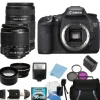 Hot Canon EOS 7D SLR Digital Camera with 18-55mm f/3.5-5.6 IS II Lens & 55-250mm f/4-5.6 IS II Lens   Accessory Bundle