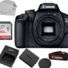 Discount Canon EOS 4000D/Rebel T100 Body Only with Free SanDisk Ultra 64GB Memory Card