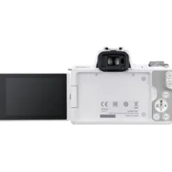 Fashion Canon EOS M50 Mark II Mirrorless Camera with 15-45mm Lens (White)