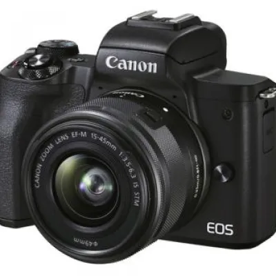 Outlet Canon EOS M50 Mark II Mirrorless Digital Camera with 15-45mm Lens (Black)