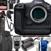 Clearance Canon EOS R3 Mirrorless Camera (Body Only) + SanDisk 128GB Extreme Pro SDXC, 2x Extended Life Batteries, Professional 72â€ Video Tripod, Deluxe Water-Resistant Camera Backpack & Much More (27pc Bundle)