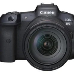 New Canon EOS R5 Mirrorless Camera with RF 24-105mm f/4 L IS USM Lens