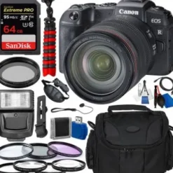 Sale Canon EOS RP Mirrorless Digital Camera with 24-105mm f/4-7.1 Lens & Essential Accessory Bundle