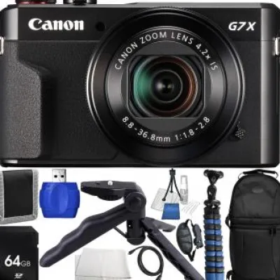 Online Canon PowerShot G7 X Mark II Digital Camera - Starters Bundle