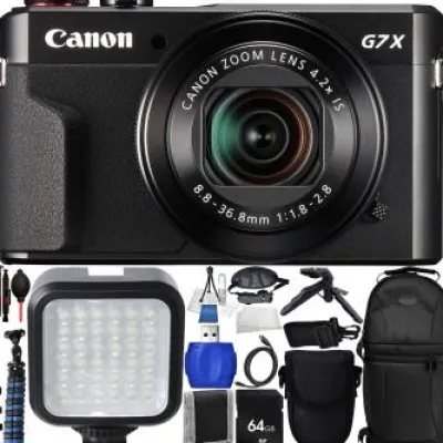 Sale Canon PowerShot G7 X Mark II Digital Camera - Pro Bundle