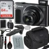 Online Canon PowerShot SX620 HS Digital Camera (Black) - 1072C001 with Essential Accessory Bundle