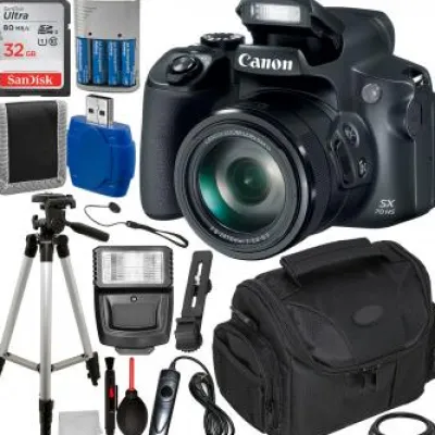 Fashion Canon PowerShot SX70 HS Digital Camera with Accessory Bundle