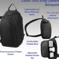 Hot Ultimaxx Canon R6 II (Body Only) Camera Bundle - Includes: 128GB Extreme Memory Card, 2x Replacement Batteries, Professional Deluxe Tripod & Much More (24pc Bundle)
