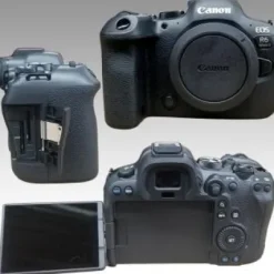 Hot Ultimaxx Canon R6 II (Body Only) Camera Bundle - Includes: 128GB Extreme Memory Card, 2x Replacement Batteries, Professional Deluxe Tripod & Much More (24pc Bundle)