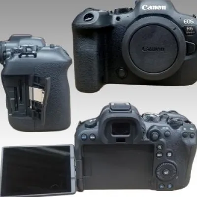 Hot Ultimaxx Canon R6 II (Body Only) Camera Bundle - Includes: 128GB Extreme Memory Card, 2x Replacement Batteries, Professional Deluxe Tripod & Much More (24pc Bundle)