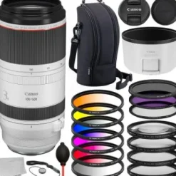 Online Canon RF 100-500mm f/4.5-7.1L is USM Lens with Advanced Accessory Bundle. Includes: 3PC Filter Kit, 6pc Gradual Color Filter Kit, 4pc Marco Filter Kit, Lens Hood, Lens Pouch, and Much More