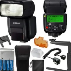 Best Canon Speedlite 430EX III-RT Flash - 0585C006 Must Have Bundle