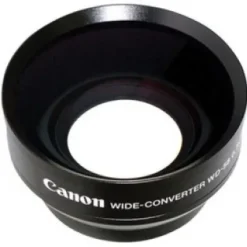 Online Canon WD-58H 58mm 0.7x Wide Angle Converter Lens with Lens Hood - for GL-2 DV Camcorder