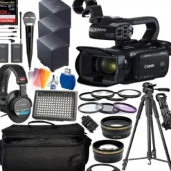 Fashion Canon XA45 Professional UHD 4K Camcorder - 3665C002 with Deluxe Accessory Bundle