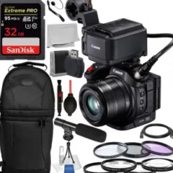 Sale Canon XC15 4K Professional Camcorder with Accessory Bundle