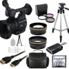 Hot Canon XF200E HD Camcorder Black (PAL) + Accessory Bundle