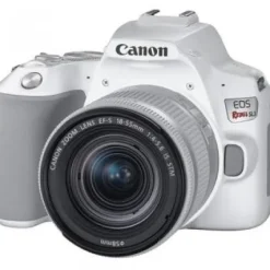 Online Canon ï¿½EOS Rebel SL3 DSLR Camera with 18-55mm Lens (White)