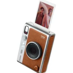 Fashion Fujifilm INSTAX MINI EVO Hybrid Instant Camera (Brown)