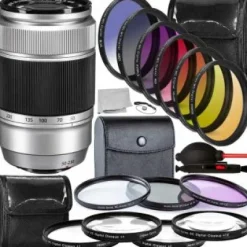 Discount Fujifilm XC 50-230mm f/4.5-6.7 OIS II Lens (Silver) - 16460795 with Accessory Bundle
