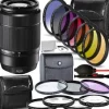 Hot Fujifilm XC 50-230mm f/4.5-6.7 OIS II Lens (Black) - 16460771 with Accessory Bundle