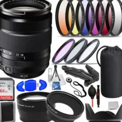 Clearance Fujifilm XF 18-135mm f/3.5-5.6 R LM OIS WR Lens - 16432853 with Accessory Bundle