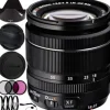 Clearance Fujifilm XF 18-55mm f/2.8-4 R LM OIS Zoom Lens (White Box) Filter Bundle