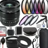 Fashion Fujifilm XF 16mm F/1.4 R WR Lens - 16463670 with Accessory Bundle