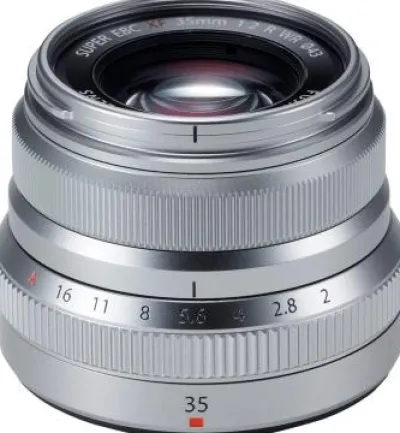Fashion Fujifilm XF 35mm f/2 R WR Lens (Silver) with Essential Accessory Bundle: Protective Multi-Coated UV Filter, Variable Neutral Density Filter & More (19pc Bundle)