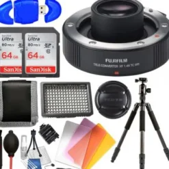 Fashion Fujifilm XF 1.4x TC WR Teleconverter - 16481892 with Must Have Accessory Bundle