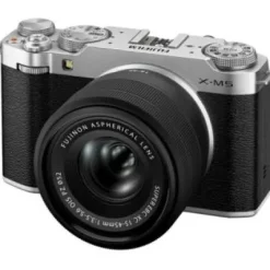 Best FUJIFILM X-M5 Mirrorless Camera with XC 15-45mm f/3.5-5.6 Lens (Silver)