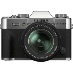 Discount Fujifilm X-T30 II Mirrorless Camera with XF 18-55mm f/2.8-4 R LM OIS Lens (Silver)